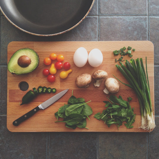 meal prep chopping board