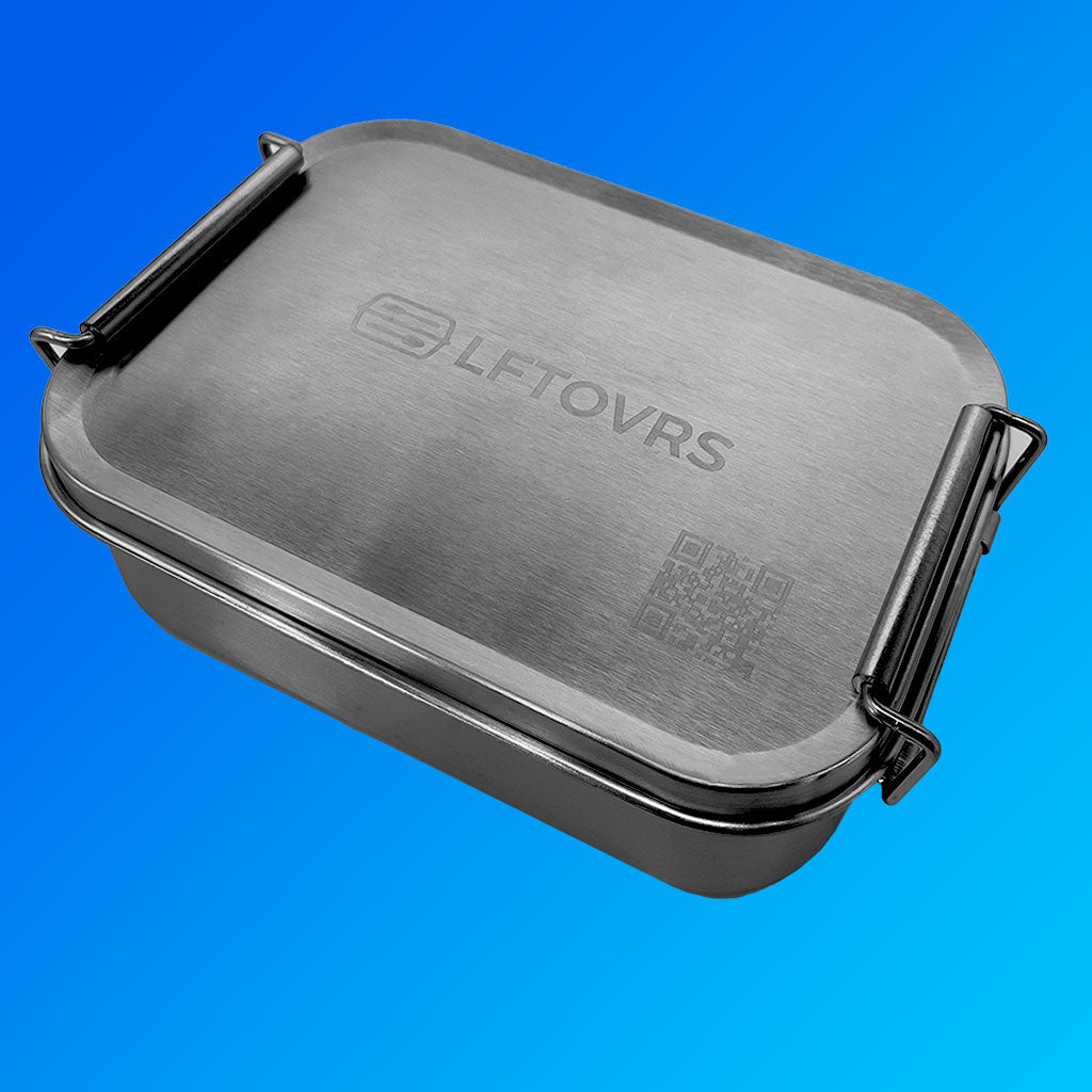 Stylish metal lunchbox