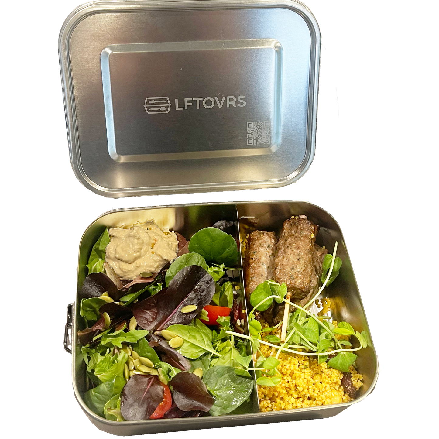 1600ml bento box made of stainless steel