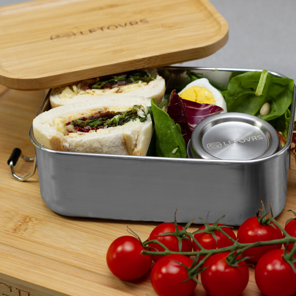 Switch away from single use plastics - embrace stainless steel for your food storage needs