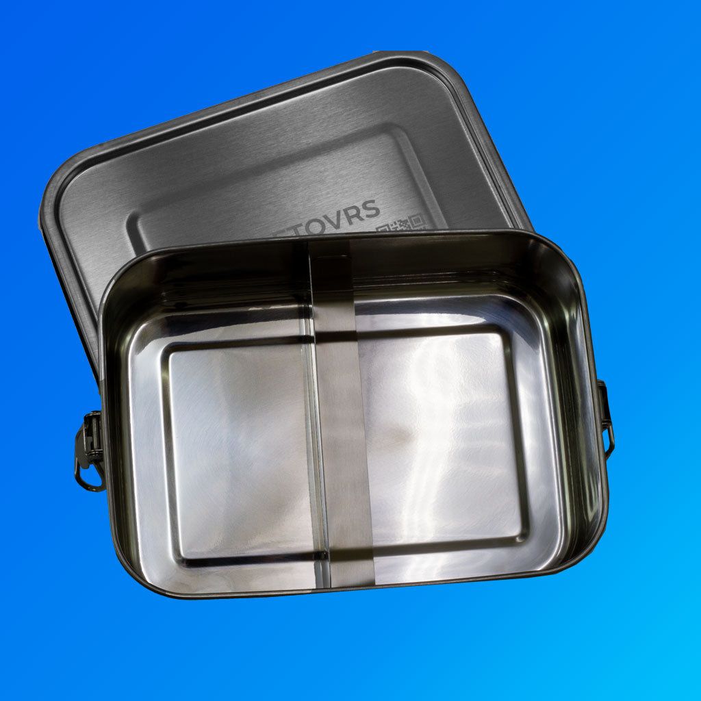 Metal Lunchbox with Divider