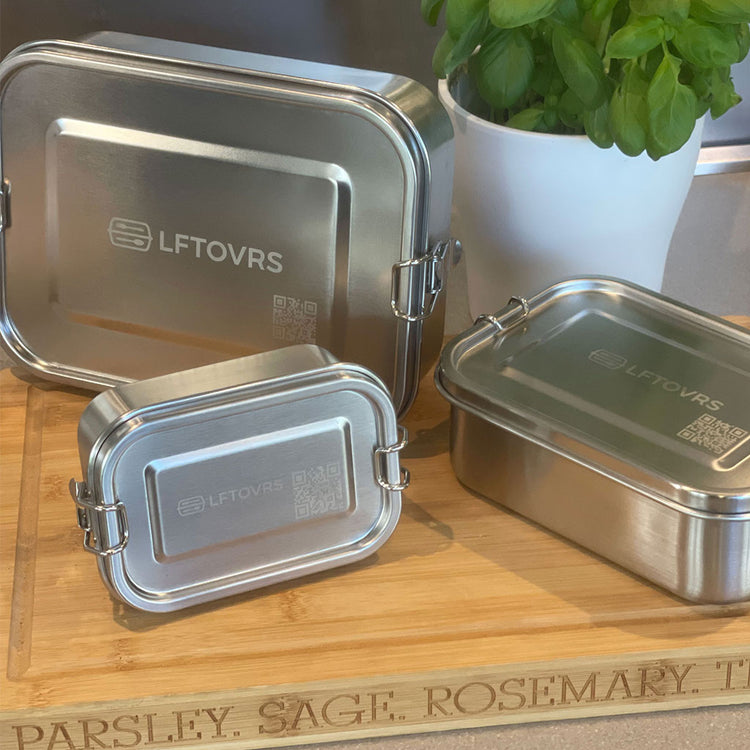LftOvrs stainless steel lunchboxes