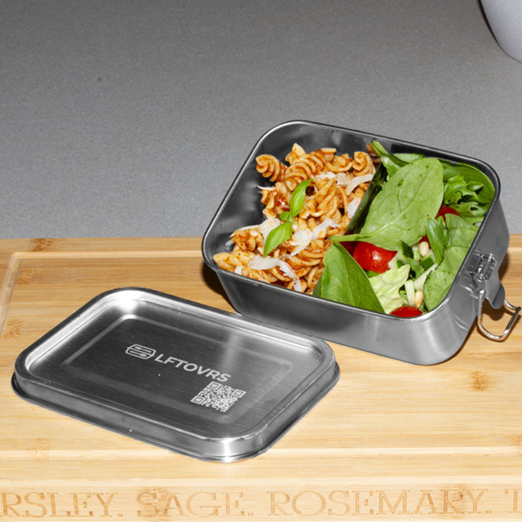 Stainless Steel Lunch Box, Mobile App Connected