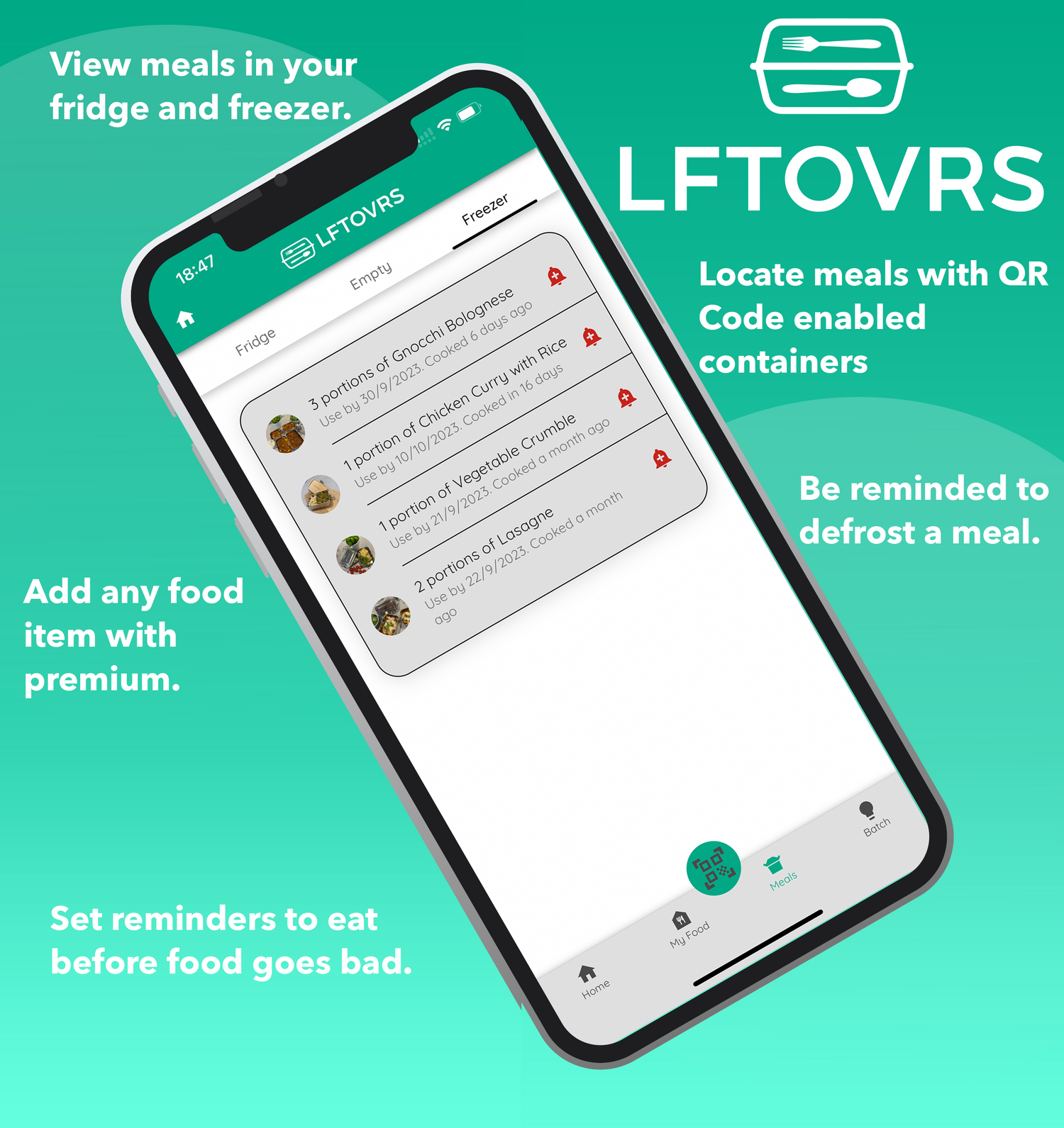 Mobile App For Meal Prep