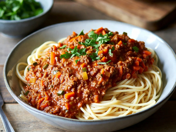 Hidden-Veg Beef Bolognese