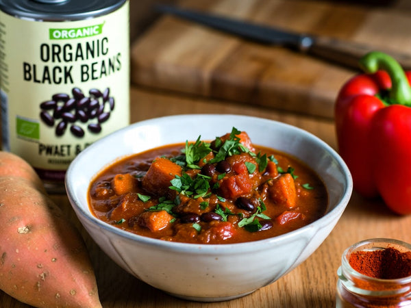 Sweet Potato & Black Bean Chilli