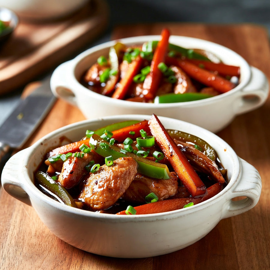 Honey-Free Teriyaki Chicken Bowls